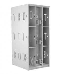 Box rangement trottinette