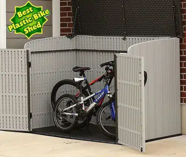 Abri vélo en plastique