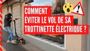 Robo de patinetes eléctricos