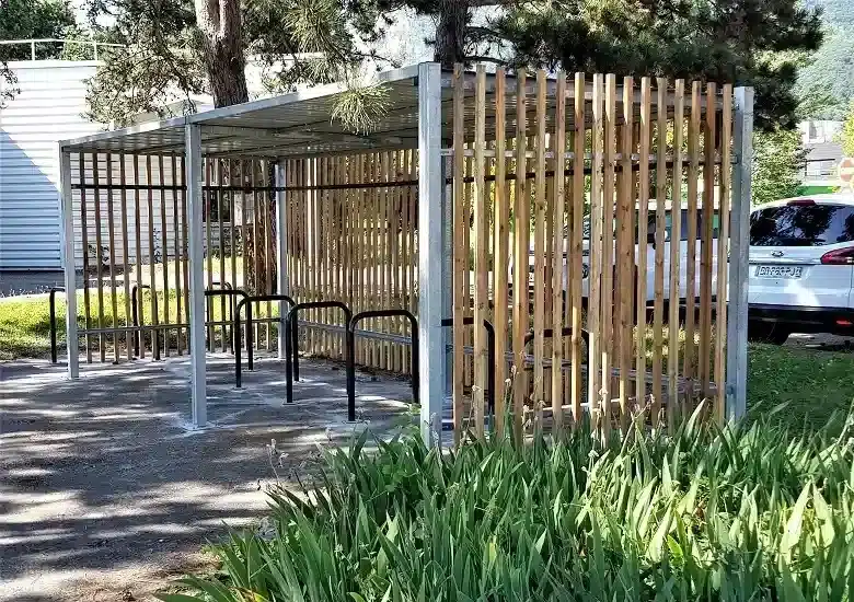 Aparcabicicletas de madera para empresas, comunidades de propietarios y ayuntamientos