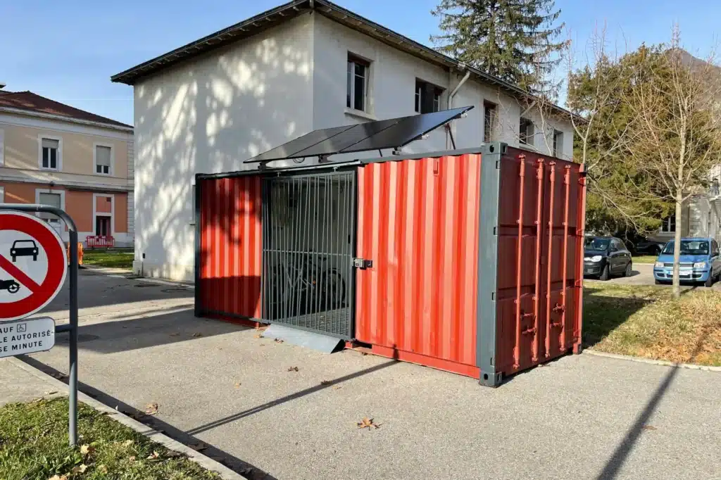 Abri vélo container st egreve