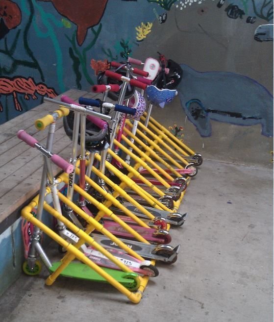 Ranger trottinette